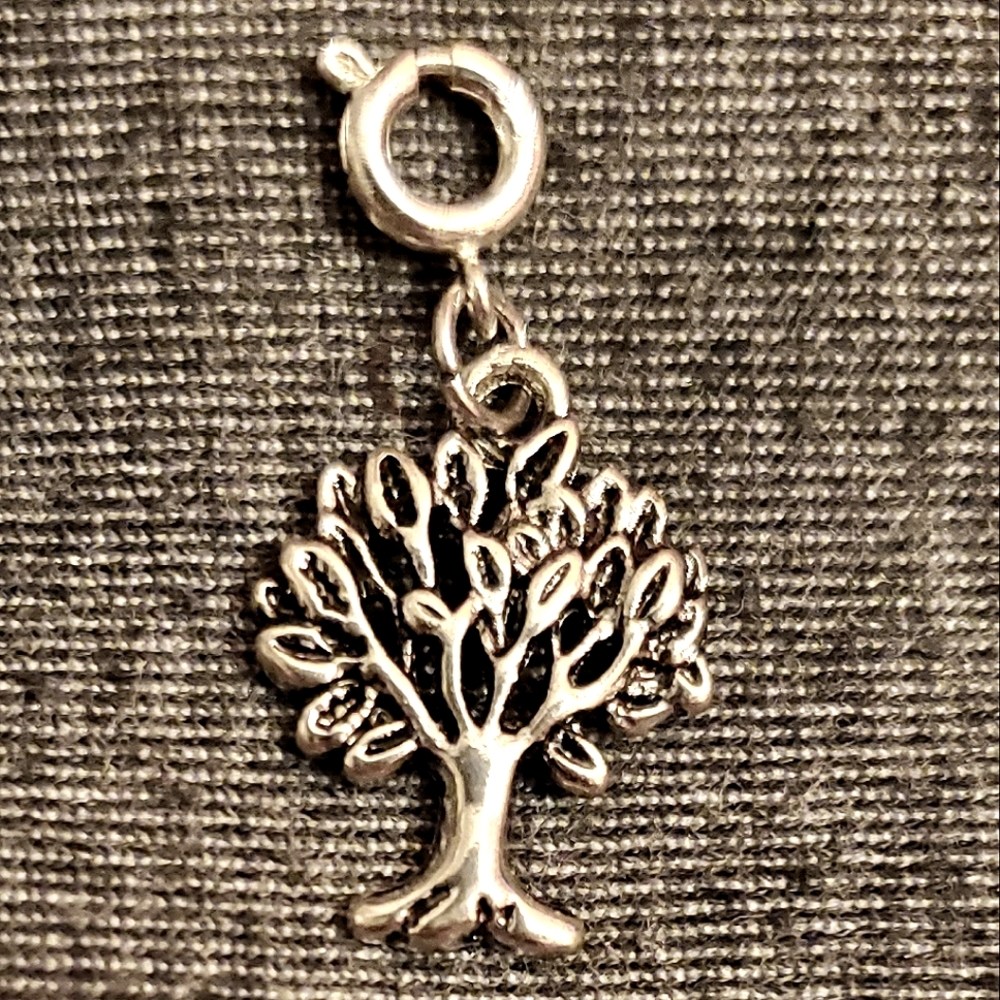 SILVER PLATED 'TREE OF LIFE' CHARM